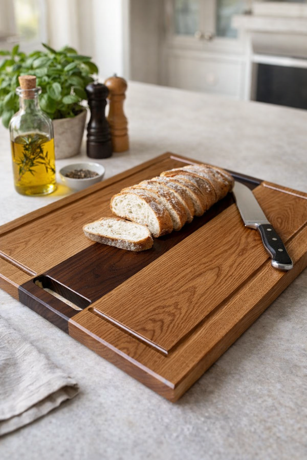 Premium 24x18 Hardwood Cutting Board – Handmade, Heavy-Duty